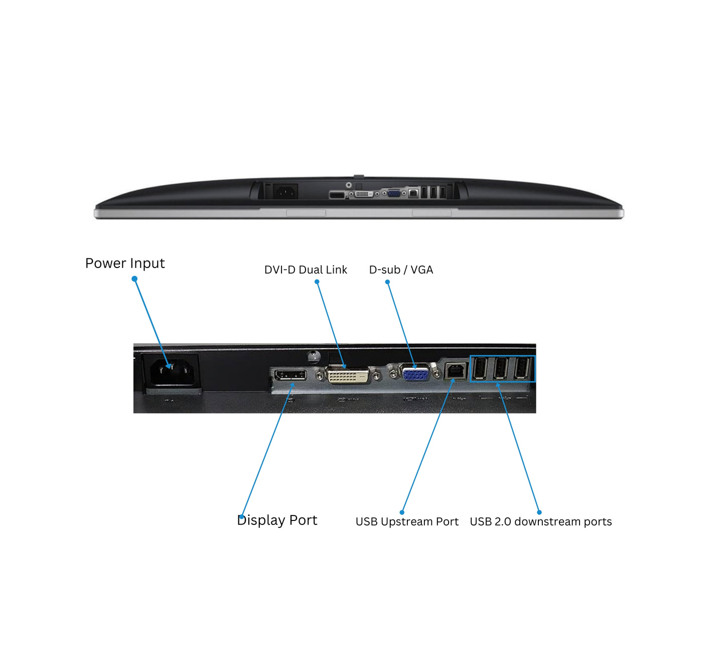 Dell P2714HC 27" FHD LED Monitor