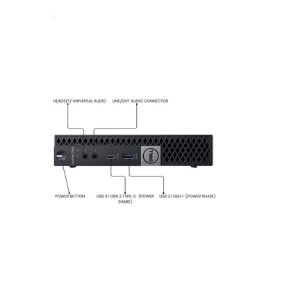 Dell OptiPlex 7060 8th Gen Micro PC