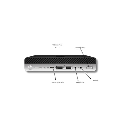 HP 800 G3 7th-Gen Mini PC Built In Wi-Fi