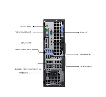 Dell OptiPlex 7060 SFF 8th Gen Desktop PC