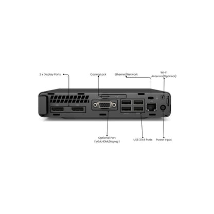 HP 800 G3 6th-Gen Mini PC Built In Wi-Fi