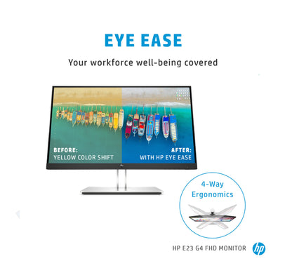 HP E23 G4 23" Dual Monitor