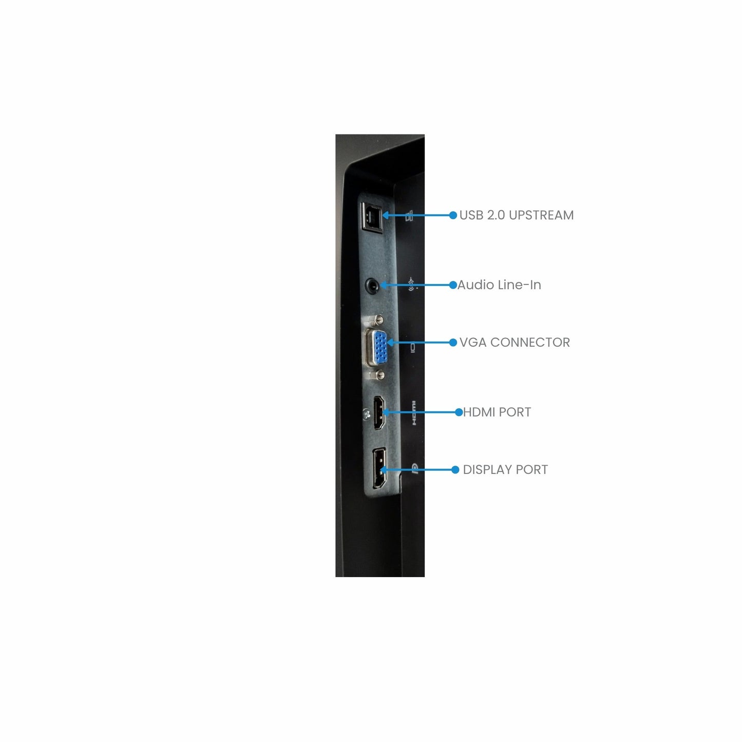 HP Elitedisplay E240c 24" FHD Video Conferencing Monitor HD