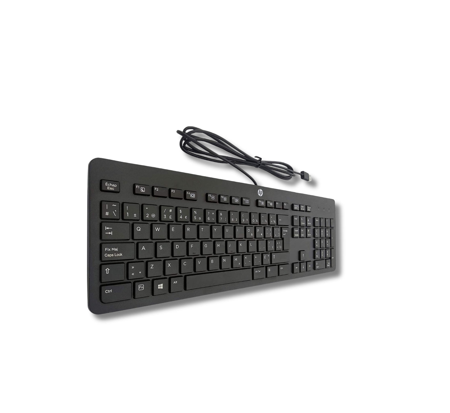 HP Slim Keyboard KBAR211 UK QWERTY Layout Wired USB